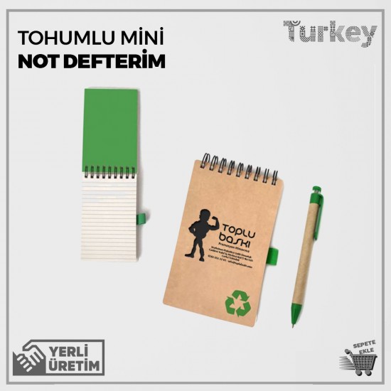 Tohumlu Mini Not Defterim